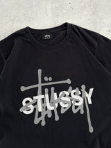 Stussy double Script Japan release T Shirt (S)