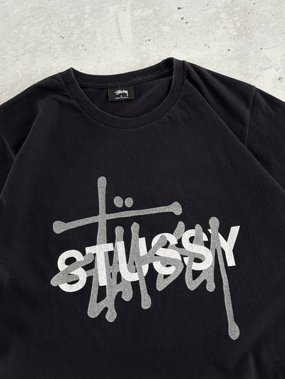 Stussy double Script Japan release T Shirt (S)