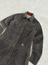 Vivienne Westwood Red Label Pinstripe Linen Jacket (Women's S)