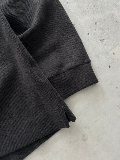 AW/01 Stone Island 1/4 Zip Chunky Wool Knit Jumper (M)
