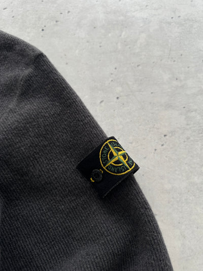 AW/01 Stone Island 1/4 Zip Chunky Wool Knit Jumper (M)