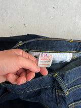 00's Evisu Embroidered Gull Wing Japanesse salvage Denim Jeans (W32 x L34)