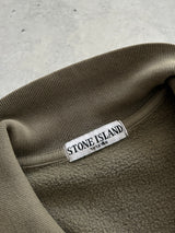 AW/07 Stone Island Fleece Lined Heavyweight Zip Up Sweatshirt (XL)