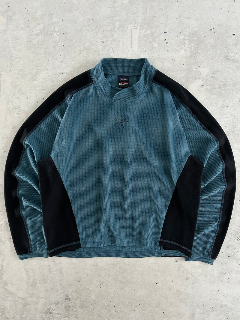 Vintage Arc'teryx Delta LT Polartec Waffle Fleece  (L)