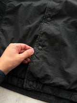 SS/04 Stone Island Embroidered Compass Logo Zip Up Hooded Jacket (M)