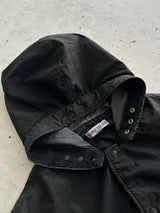 SS/04 Stone Island Embroidered Compass Logo Zip Up Hooded Jacket (M)