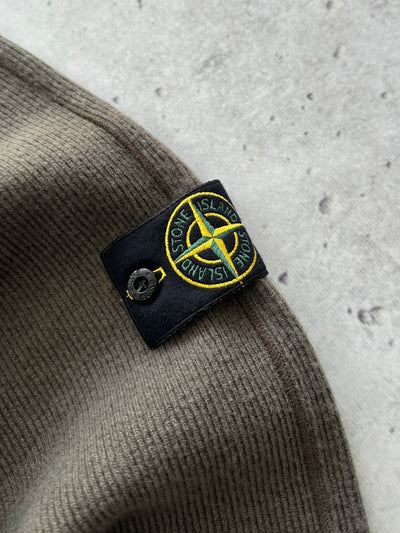 Stone Island roll Neck Wool Ribbed Knit Jumper (XL)