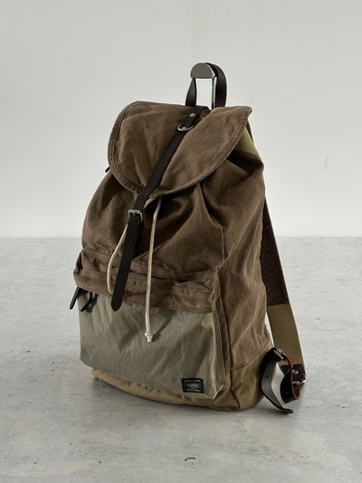 Porter Yoshida & Co. Heavy Canvas Bridge Backpack (One Size)