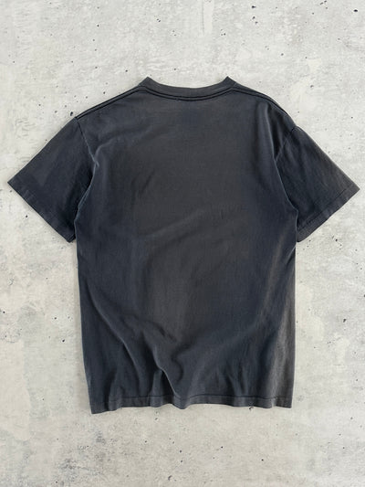 Vintage Stussy International Respect Sun Bleach Fade T Shirt (M)