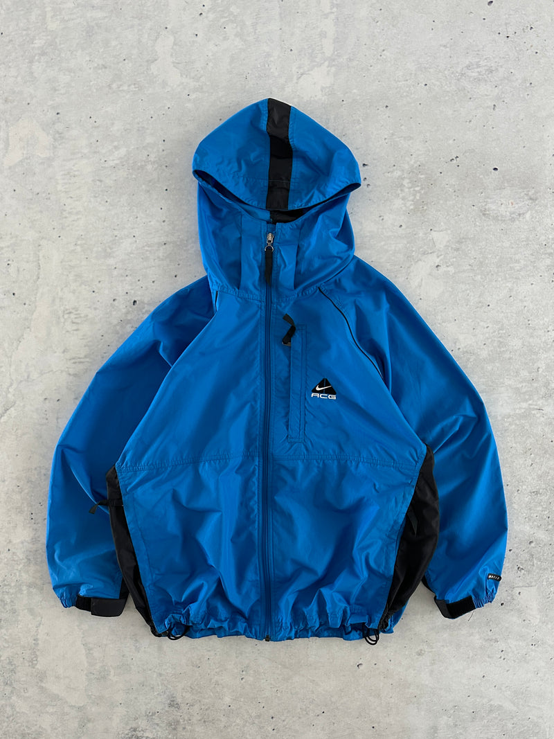 90's Nike ACG zip up hooded jacket (M)
