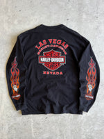 Vintage Harley Davidson Las Vegas Long Sleeve T Shirt (L)