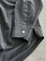 Armani Jeans Vertical Stripe Lightweight Shirt (XL)