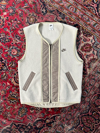 Nike Deep Pile Zip Up Fleece Vest / Gilet (L)