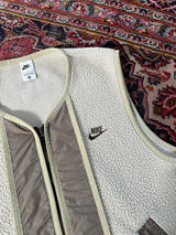 Nike Deep Pile Zip Up Fleece Vest / Gilet (L)