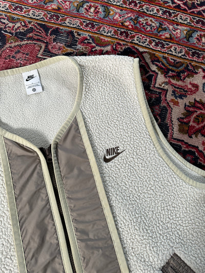 Nike Deep Pile Zip Up Fleece Vest / Gilet (L)