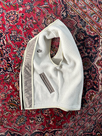 Nike Deep Pile Zip Up Fleece Vest / Gilet (L)