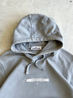 AW/21 Stone Island heavyweight spell out hoodie (S)