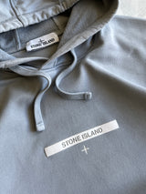 AW/21 Stone Island heavyweight spell out hoodie (S)