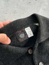Vintage Giorgio Armani Embroidered Logo Wool Knit Jumper (S)