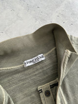 SS/10 Stone Island 1/4 Zip Pullover Knit Jumper (XL)