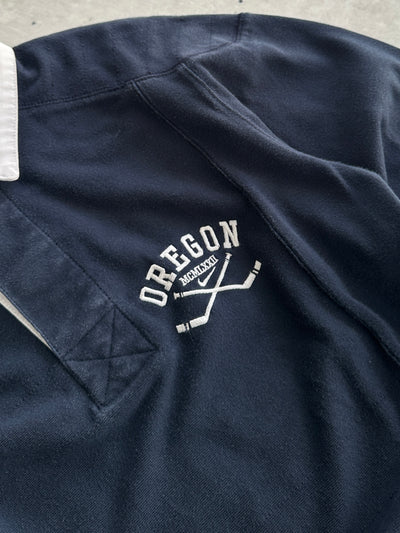 00's Nike Oregon Heavyweight Rugby Shirt (M)