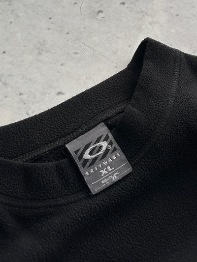 00's Oakley embroidered logo Fleece Pullover (XL)