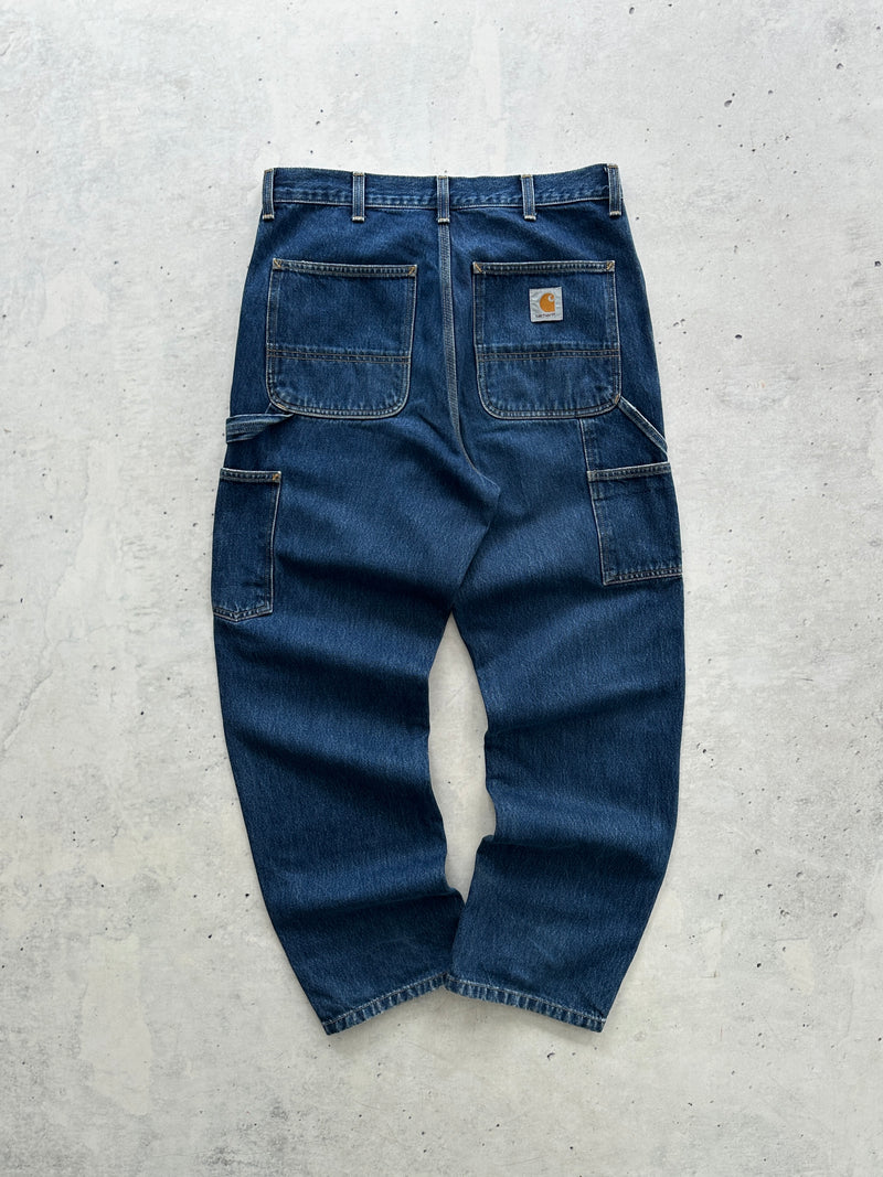 Vintage Carhartt Carpenter single knee Denim Jeans (W32 x L31)