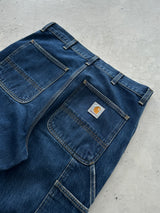 Vintage Carhartt Carpenter single knee Denim Jeans (W32 x L31)