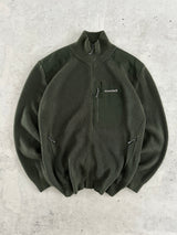 Mont Bell Wool Chunky Knit Zip Up Jumper (L)