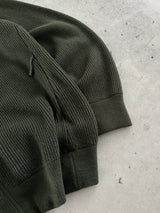 Mont Bell Wool Chunky Knit Zip Up Jumper (L)