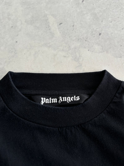 Palm Angels Sprayed Palm Long Sleeve T Shirt (M)