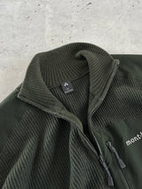 Mont Bell Wool Chunky Knit Zip Up Jumper (L)