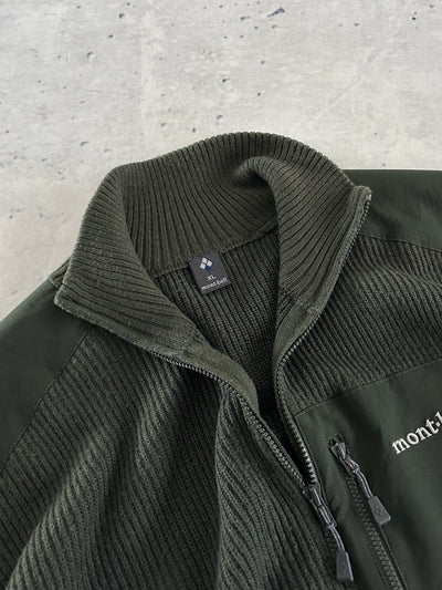 Mont Bell Wool Chunky Knit Zip Up Jumper (L)