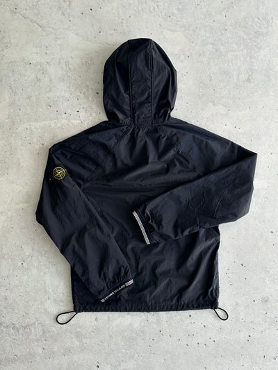 AW/05 Stone Island Nylon spell out Hooded Jacket (M)