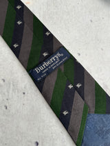Vintage Burberry Silk Stripe Tie (One Size)