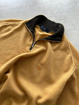 00's Burberry Merino Wool 1/4 Zip Pullover Jumper (M)