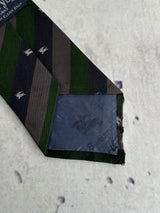 Vintage Burberry Silk Stripe Tie (One Size)