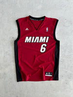 2010/14 Miami Heat Adidas 'James 6' Jersey (M)