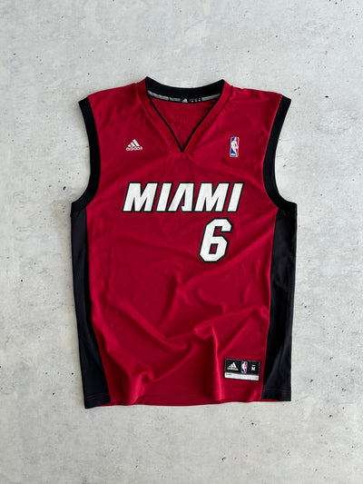 2010/14 Miami Heat Adidas 'James 6' Jersey (M)