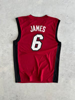 2010/14 Miami Heat Adidas 'James 6' Jersey (M)