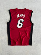 2010/14 Miami Heat Adidas 'James 6' Jersey (M)