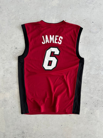 2010/14 Miami Heat Adidas 'James 6' Jersey (M)