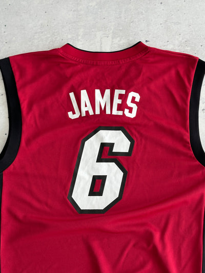 2010/14 Miami Heat Adidas 'James 6' Jersey (M)