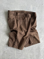Stussy Plaid Denim Jorts (W36)