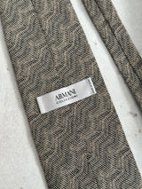 Vintage Armani Silk Patterned Tie (One Size)