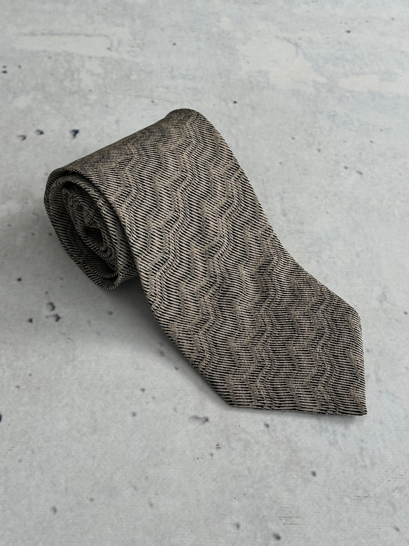 Vintage Armani Silk Patterned Tie (One Size)