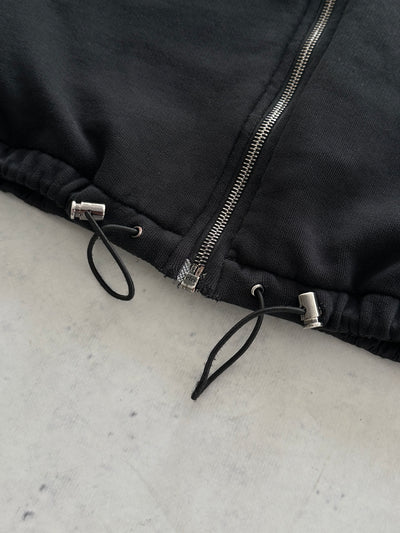 Prada Reversible Nylon Heavyweight Zip Up Hoodie / Jacket (L)