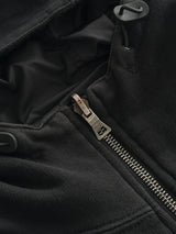 Prada Reversible Nylon Heavyweight Zip Up Hoodie / Jacket (L)