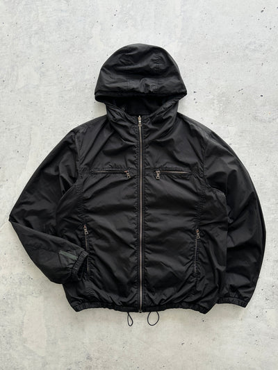 Prada Reversible Nylon Heavyweight Zip Up Hoodie / Jacket (L)