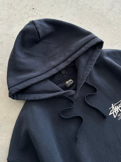Stussy World Tour Heavyweight Pullover Hoodie (XXL)
